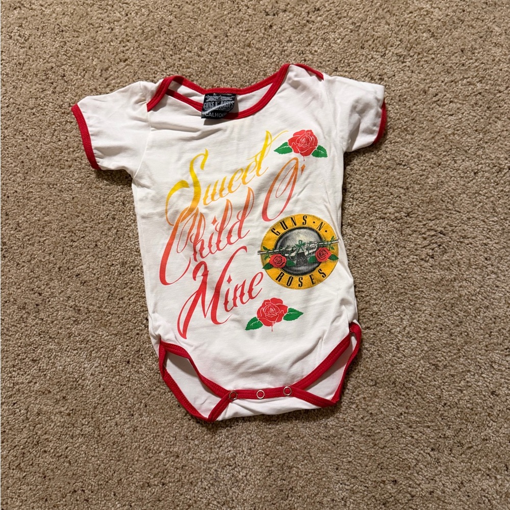 Guns N Roses Sweet Child O' Mine Baby Onesie